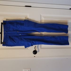 Jaanuu scrub pants size S royal blue
